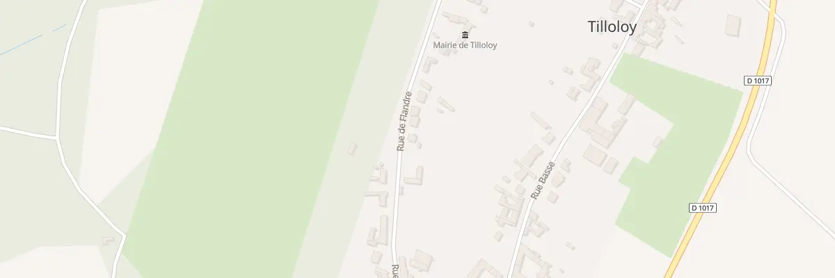 Plan du 34 Rue de Flandre à Tilloloy