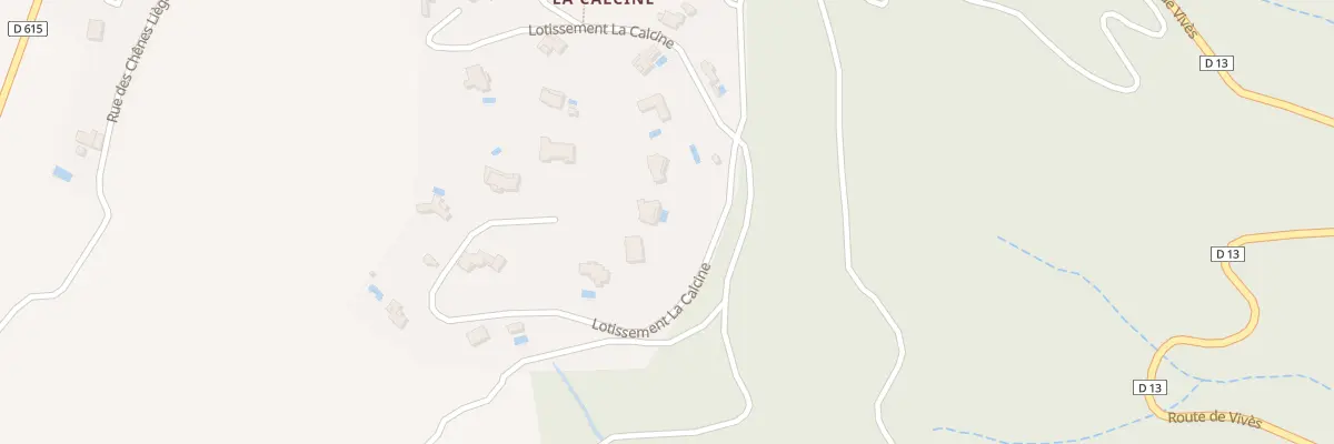 Plan du 16 Lot la Calcine à Llauro
