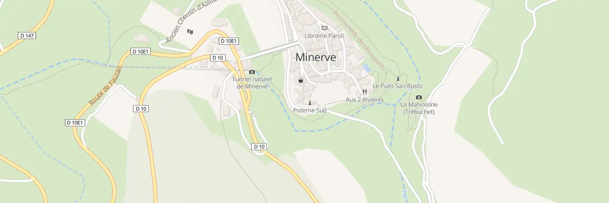Plan du 5098 Rue de la Poterne à Minerve