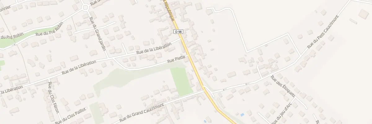 Plan du 37 Rue de la République au Meux