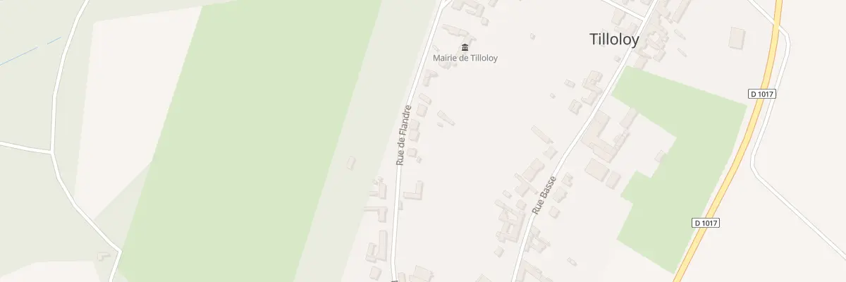 Plan du 34B Rue de Flandre à Tilloloy