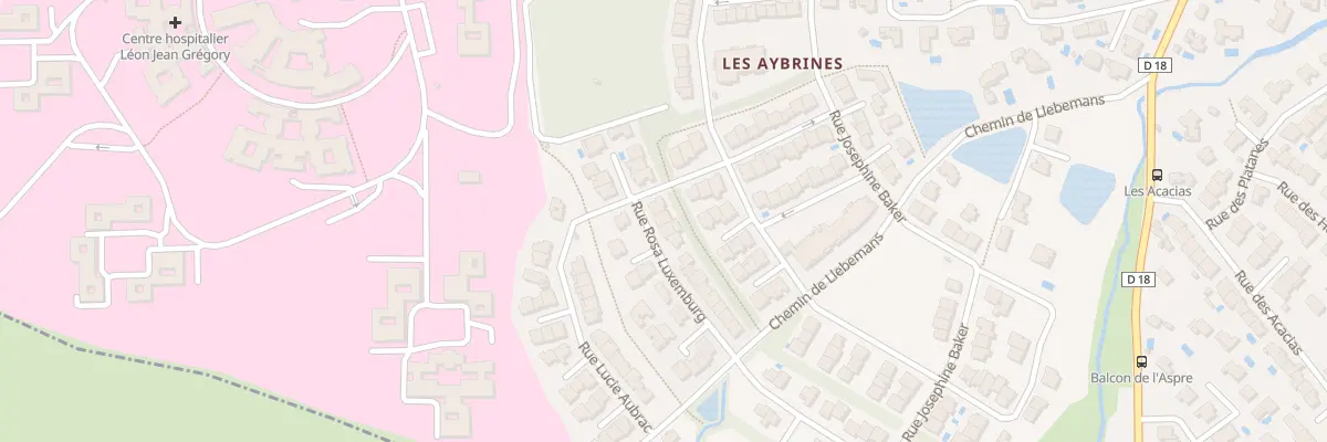 Plan du 3 Rue Rosa Luxembourg à Thuir