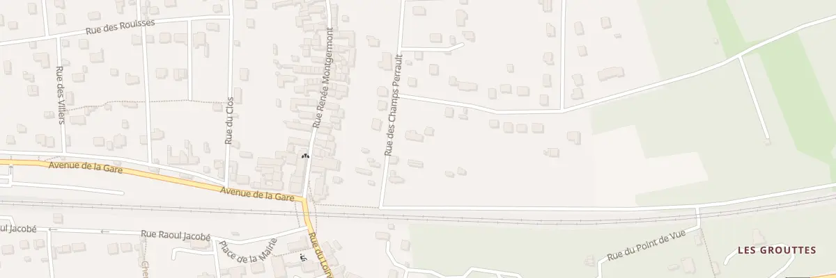 Plan du 10 Rue des Champs Perault à Montigny-sur-Loing