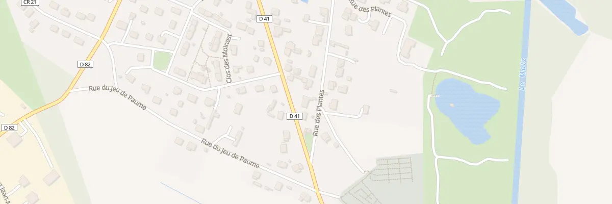 Plan du 369 Rue de Compiegne à Ressons-sur-Matz