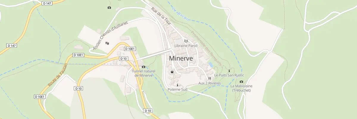 Plan du 5077 Rue des Glycines à Minerve