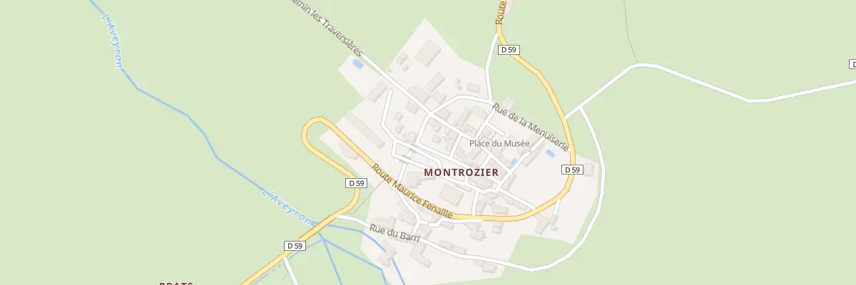 Plan du 5229 Montrozier à Montrozier