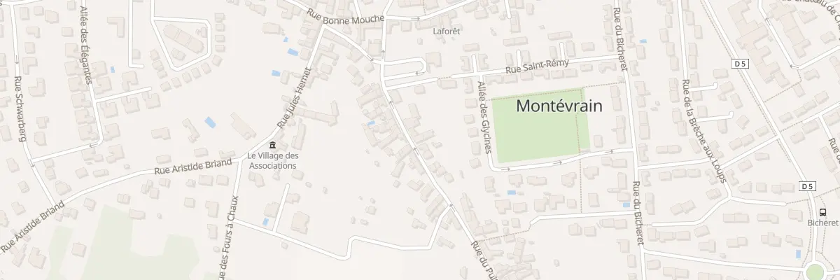 Plan du 15 Rue du Puits du Gue à Montévrain