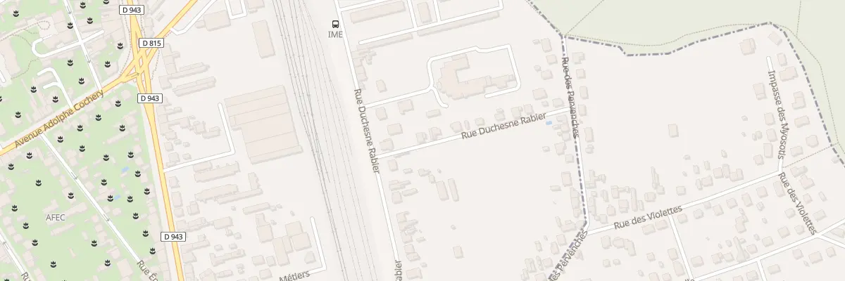 Plan du 17B Rue Duchesne Rabier à Montargis