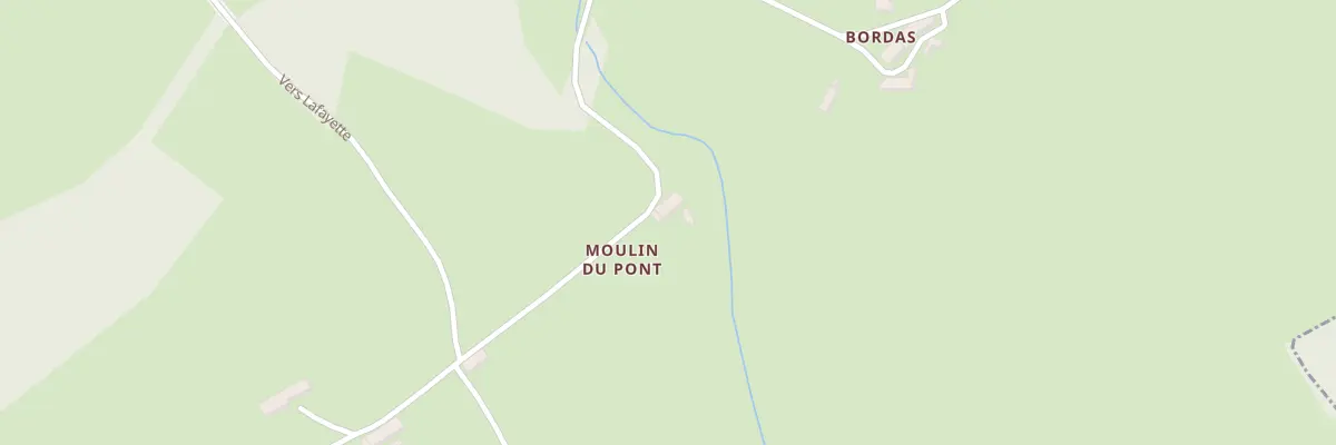 Plan du 5004 Le Moulin du Pont à Espinasse