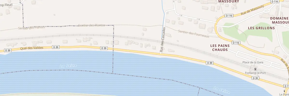 Plan du 11 Quai Ferdinand Soupeaux à Fontaine-le-Port