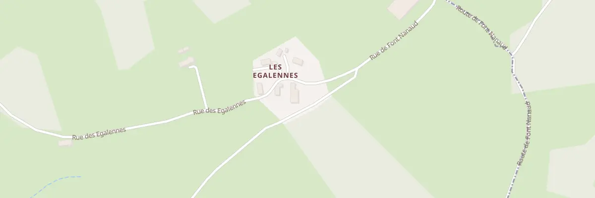 Plan du 5097 Les Egalennes à La Cellette