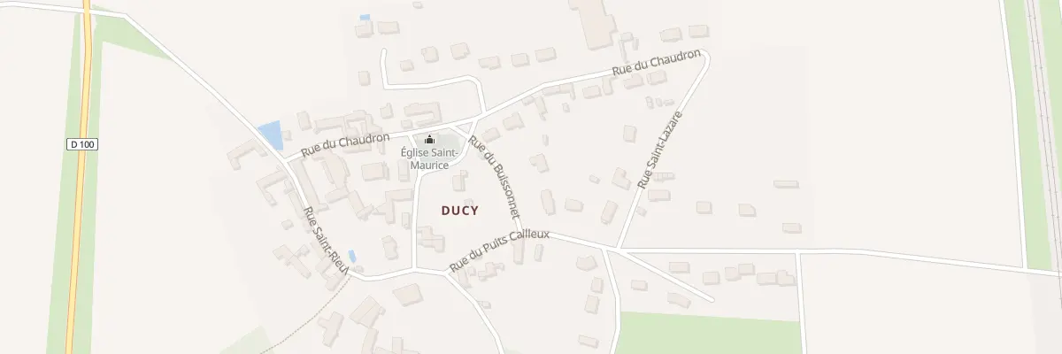 Plan du 1 Rue du Buissonnet à Fresnoy-le-Luat