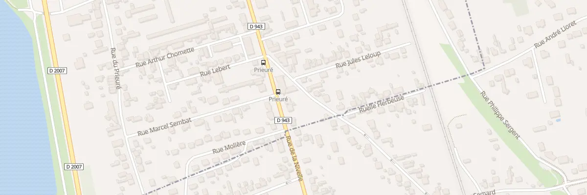 Plan du 121 Rue Deportes Internes Resistan à Montargis