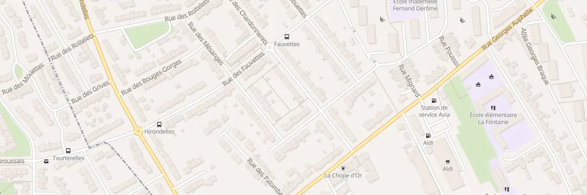 Plan du 11 Rue des Chardonnerets à Arras