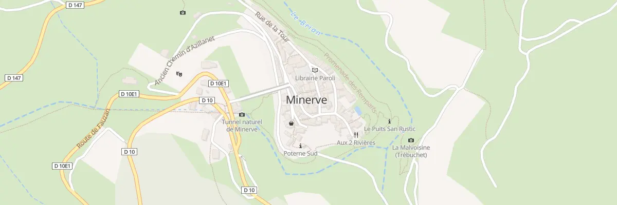 Plan du 5055 Rue des Glycines à Minerve