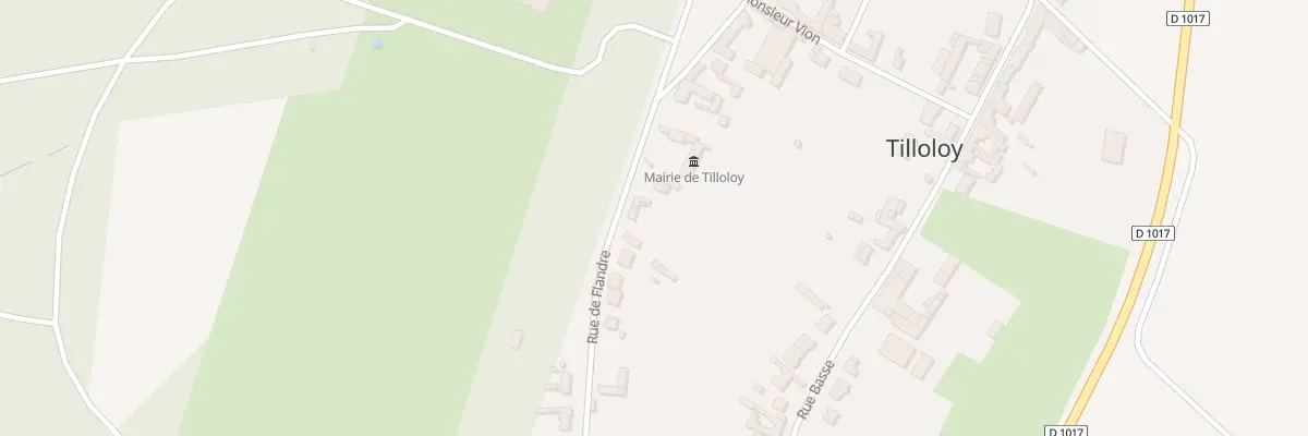 Plan du 40 Rue de Flandre à Tilloloy