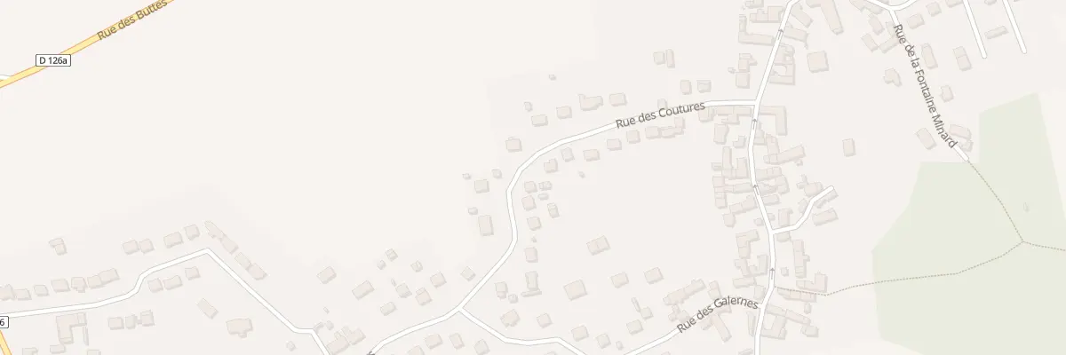 Plan du 16 Rue des Coutures à Moisenay