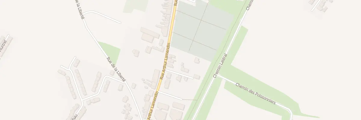 Plan du 125 Rue Arthur Lamendin à Vermelles