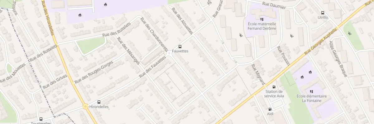 Plan du 30 Rue des Chardonnerets à Arras