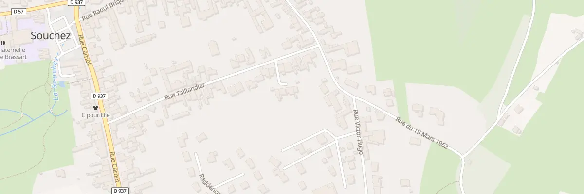 Plan du 36 Rue Tailliandier à Souchez
