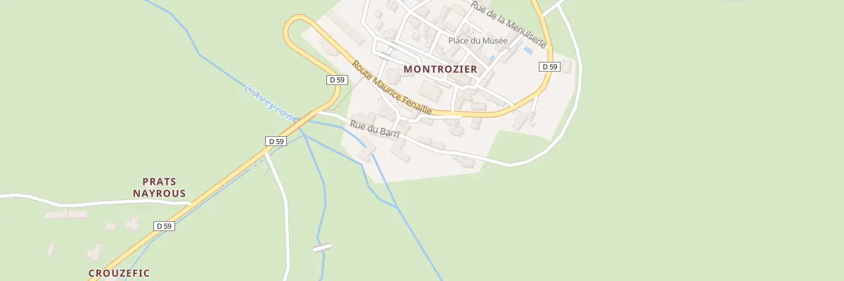 Plan du 5255 Montrozier à Montrozier