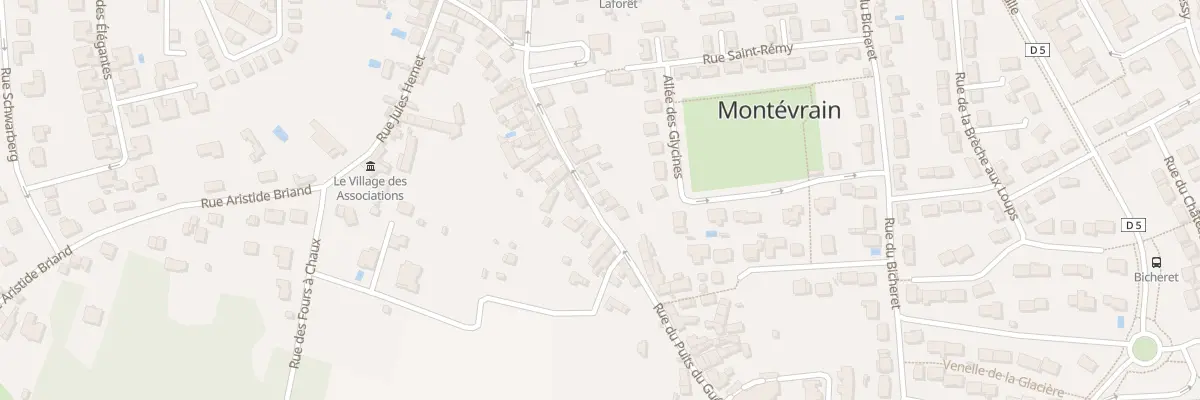 Plan du 25 Rue du Puits du Gue à Montévrain