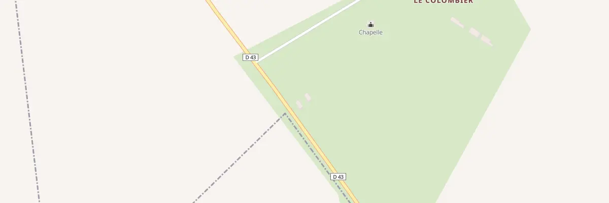 Plan du 266 Le Colombier à Villequiers