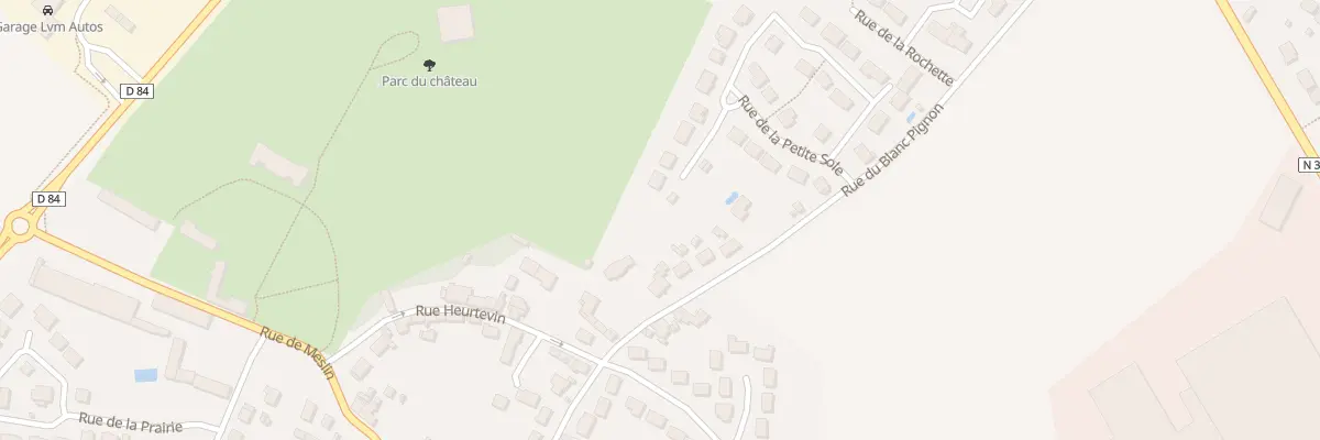 Plan du 289 Rue du Blanc Pignon à Lagny-le-Sec