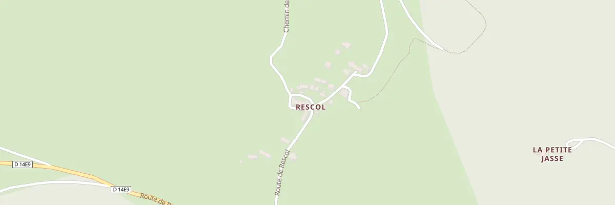 Plan du 5098 Rescol à Fraisse-sur-Agout