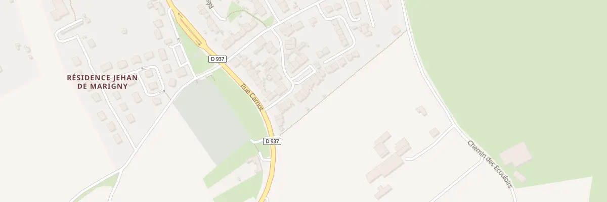 Plan du 3 Cité Fleury Cresson à Souchez