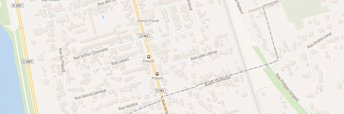 Plan du 1 Rue Jules Leloup à Montargis