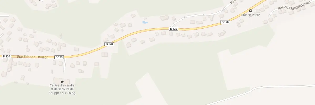 Plan du 56 Rue Etienne Thoizon à Souppes-sur-Loing