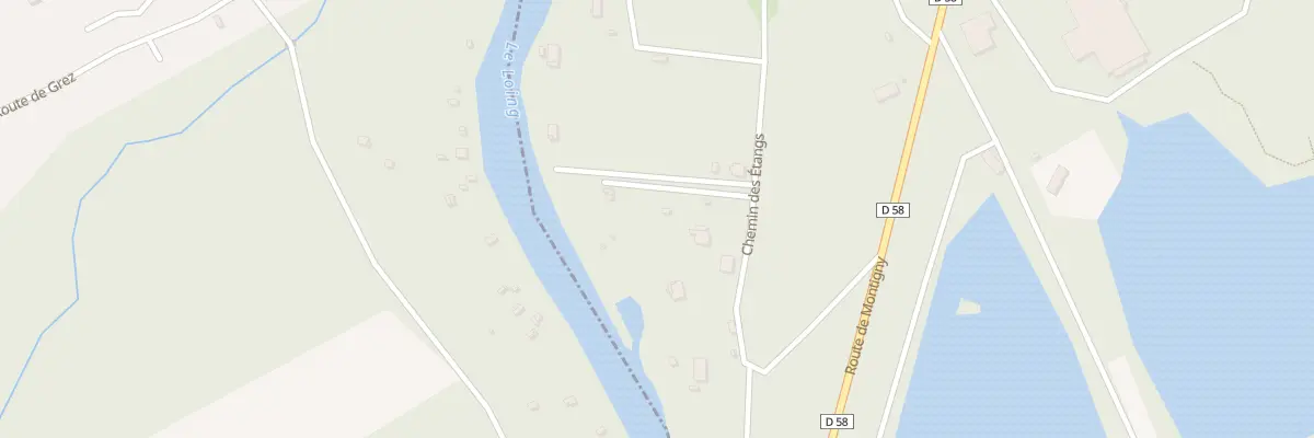 Plan du 5B Che des Etangs à La Genevraye