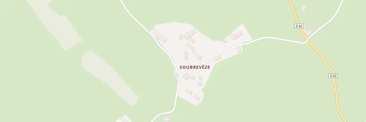 Plan du 3 Soubreveze à Marchastel