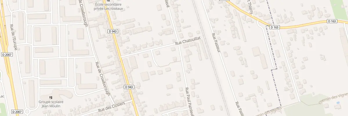 Plan du 38 Rue Paul Painlevé à Montargis