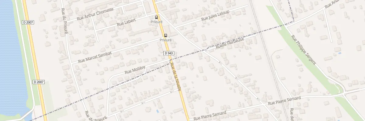 Plan du 7 Rue de la Nivelle à Amilly