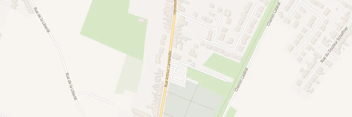 Plan du 91 Rue Arthur Lamendin à Vermelles