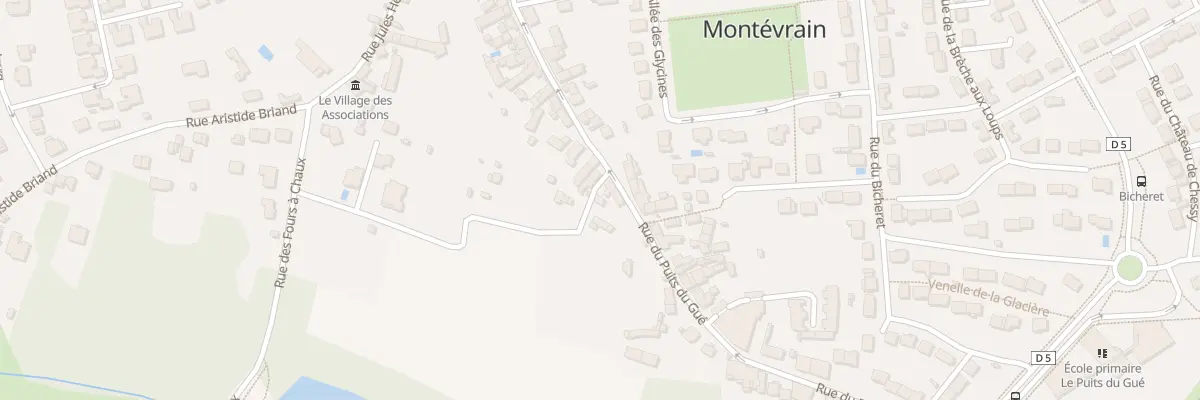 Plan du 52 Rue du Puits du Gue à Montévrain