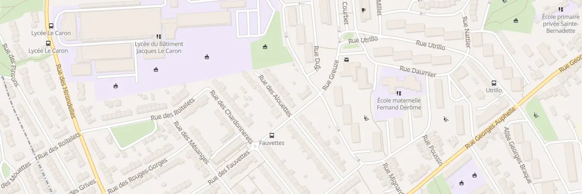 Plan du 26 Rue des Alouettes à Arras