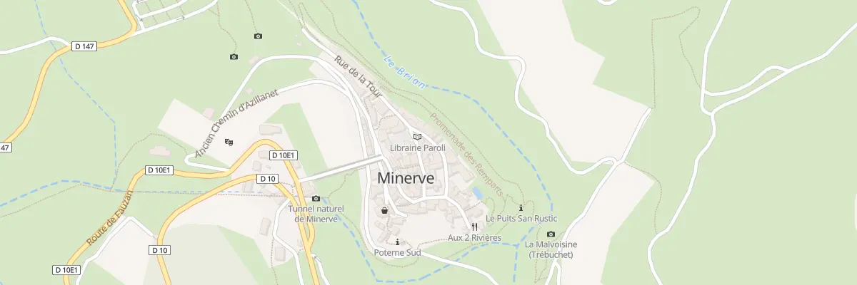 Plan du 20 Gr Grand Rue à Minerve