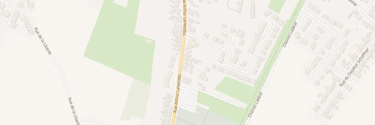 Plan du 81 Rue Arthur Lamendin à Vermelles