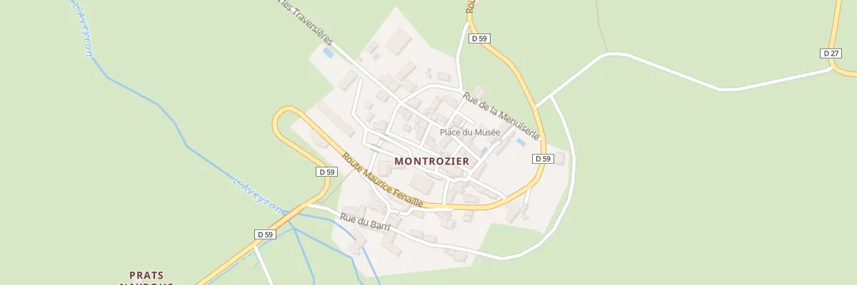 Plan du 5232 Montrozier à Montrozier