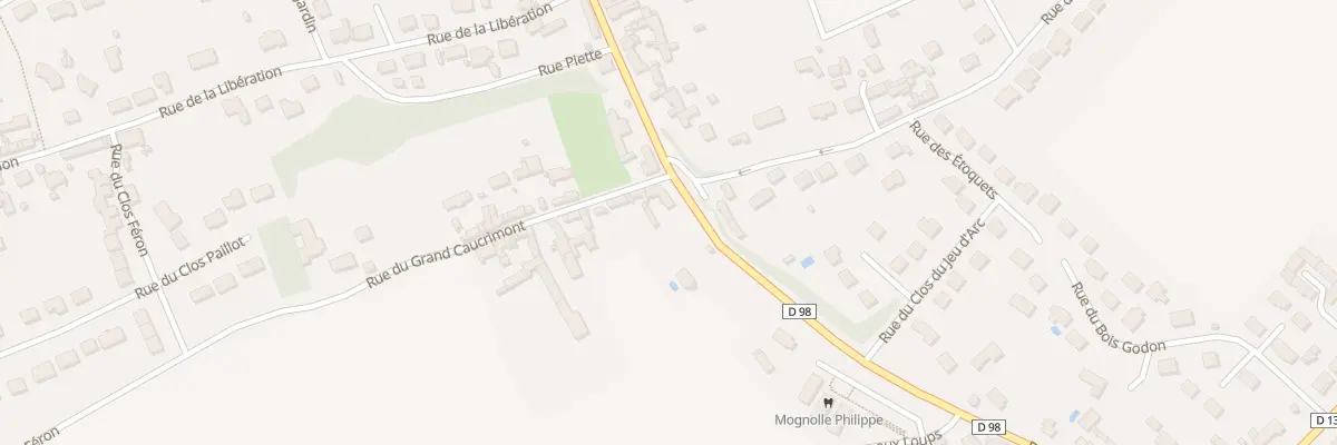 Plan du 31 Rue de la République au Meux