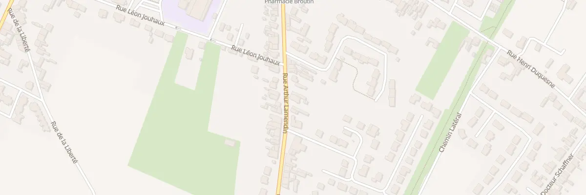 Plan du 61 Rue Arthur Lamendin à Vermelles