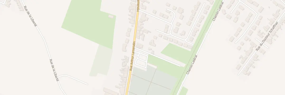 Plan du 89 Rue Arthur Lamendin à Vermelles