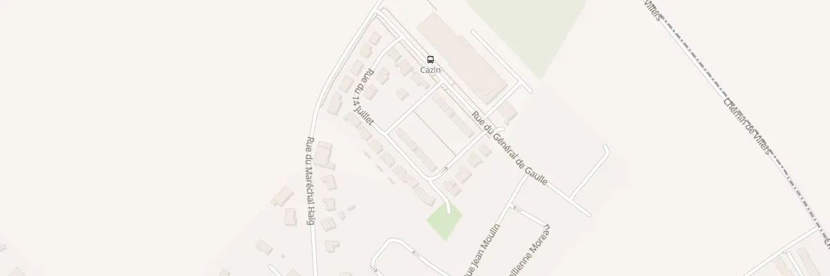 Plan du 161 Rue du Quatorze Juillet à Anzin-Saint-Aubin