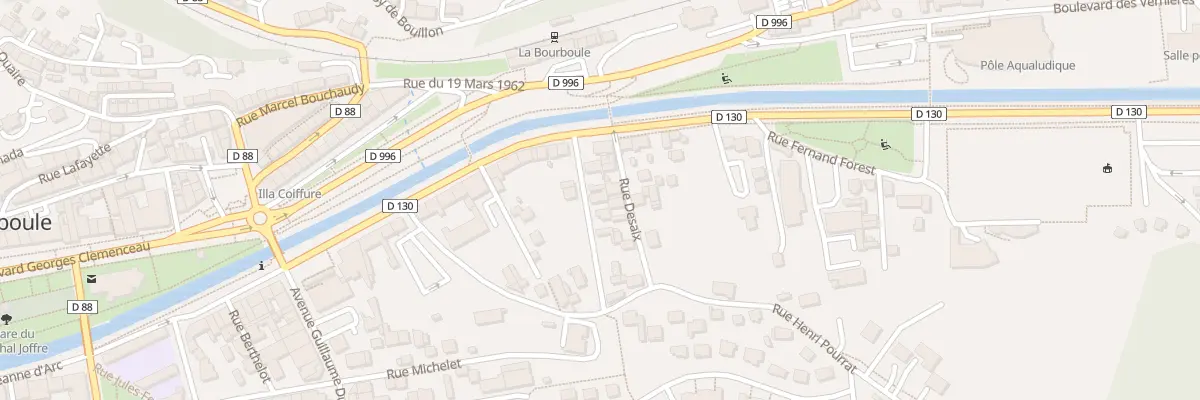 Plan du 55 Rue Blaise Pascal à La Bourboule