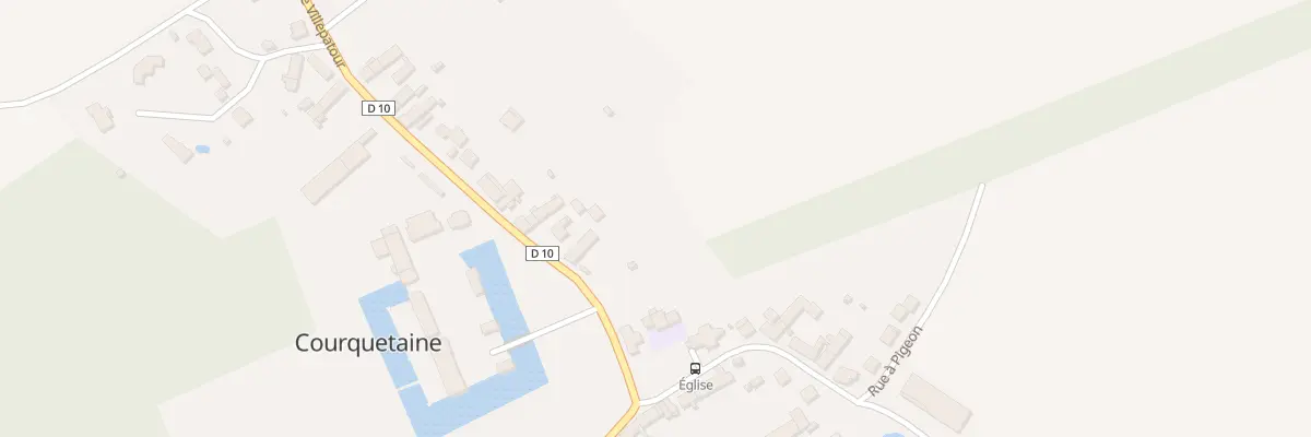 Plan du 3 Rue de Villepatour à Courquetaine