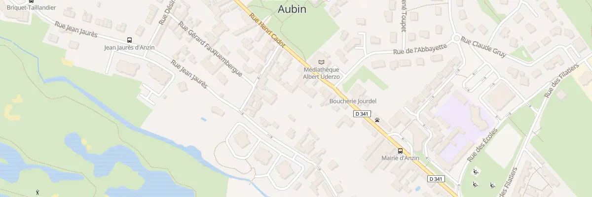 Plan du 29 Rue Henri Cadot à Anzin-Saint-Aubin