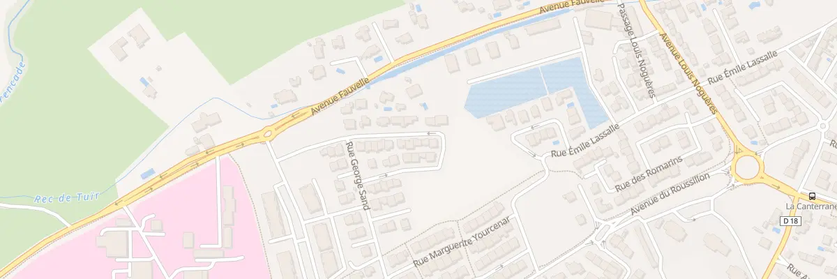Plan du 26 Rue Simone Weil à Thuir